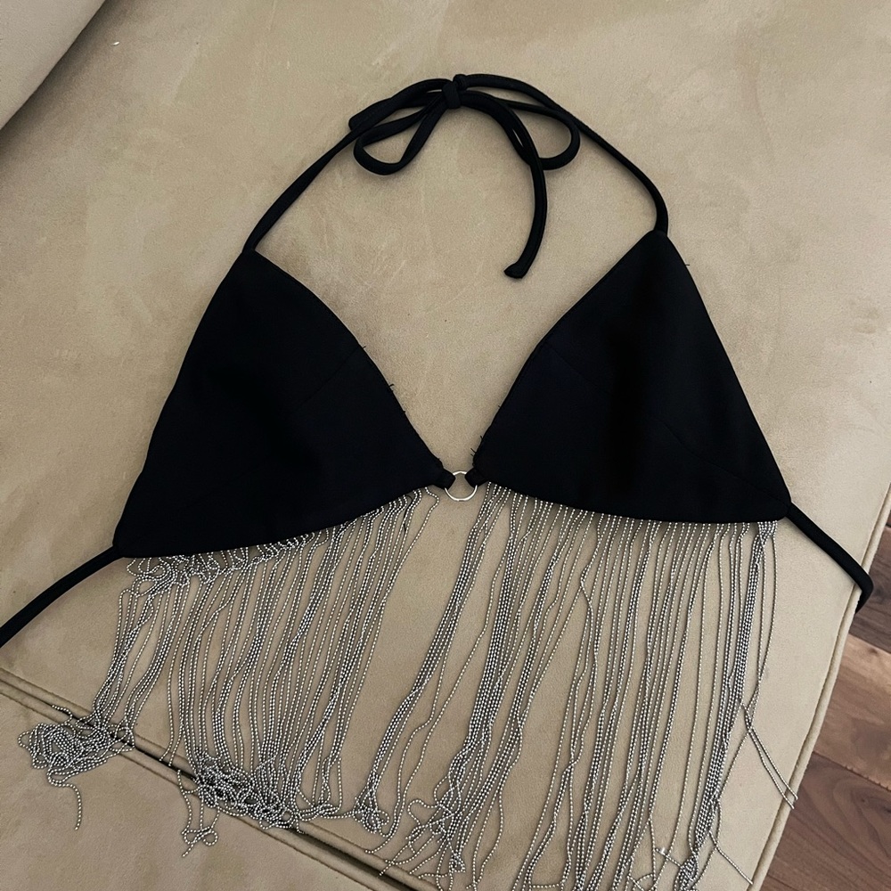 COPY - Black chain rave top